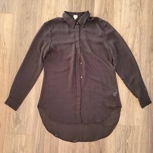 Black Button-Up Shirt
